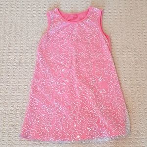 Pink Glitter dress